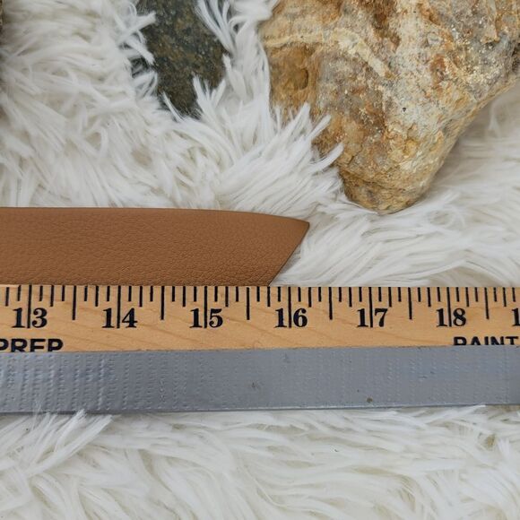 B-low the belt tan faux leather belt - Picture 3 of 6